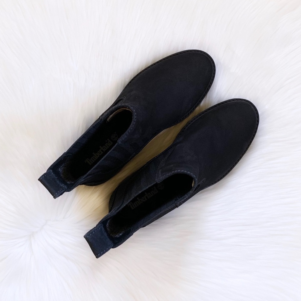 Timberland Courmayeur Valley Chelsea Black Boots - Picture 4 of 7